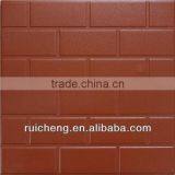 300x300mm Red Clay Floor Tile for Garden Place