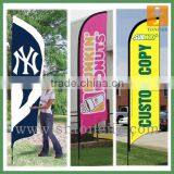Custom Outdoor Advertisting Rotary Windproof Beach Flag,beach Flag Pole,beach Flag Banner thumbnail-2