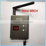 5.8G 40CH FPV Wireless AV Receiver W/ LED Channel Display RC832 New Race Band thumbnail-1