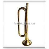 brass bugle trumpet