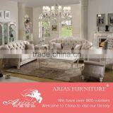 High Quality 5428# Antique Classic Fabric Sofa thumbnail-1