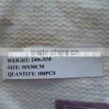 Super Water and Oil Absorbent White Color 100%cotton Floor Wiping Cloth thumbnail-5