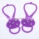 2016 Promotion Anti-slip Silicone Rubber Reusable Shoe Covers Rain Snow Ice Climbing Crampons thumbnail-5