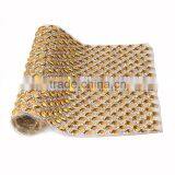 Crystal AB Resin Rhinestones Self ADHESIVE SHEET or Hotfix to Fabric Rhinestone Decor Mesh Roll for Wedding 24*40cm Bling Trim thumbnail-5