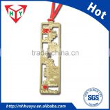 custom hight quality brass bookmark
