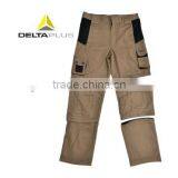 More function twill 65% polyester 35% cotton 3 in 1 trousers breathable working clothes