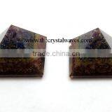 Chakra Orgone Alligned Pyramids Natural Stone thumbnail-1