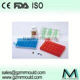 4 Compartment Pill Holder Keychain thumbnail-4