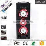 BBQ KBQ-166 25W 3000mAh New Portable Wood Buetooth Speaker thumbnail-4
