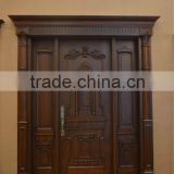 2016 Hot Sale China carving solid wood doors for home and hotel