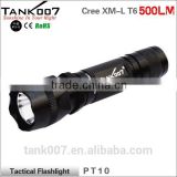 TANK007 police xml t6 flashlight tactical torch light rocky led flashlight