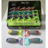 Colorful Peeler With Soft Rubber Handle thumbnail-1