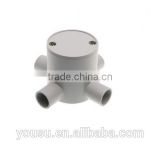 four way deep junction box 20mm for AS2053-2001