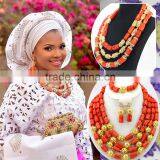 Latest Design Coral Beads for Nigeria Wedding/Coral Beads Jewelry Designs for Both Men and Women/Coral Beads for Sale Quality Choice thumbnail-1