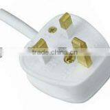 U.K.Power Cord BS Power Cord With Fuse BS Plug With Cable H05VV-F 3G