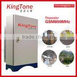 37dBm Kingtone Professional Cellular Signal Repeater Gsm 850mhz