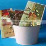 Tin Bucket for Promation,gift Tin Bucket,tin Bucket With Handle thumbnail-1