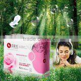 OEM High Absorbent Cotton Lady Sanitary Napkin thumbnail-1