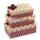 Sweet Circus and Stripe 3pcs Set Gift Box