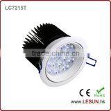 New Product CE& ROHS Approved 15*3W Round Led Ceiling Light LC215T