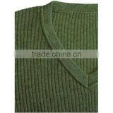 Sweater Men Knitted China V-neck Cashmere Wholesale Custom Sweater thumbnail-5