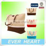 Womens Canvas Shoulder Bag Large Tote Shopper Purse Big Shopping Grocery Beach