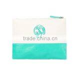 Wholesale Boutique Monogrammable Sullivan Zip Cosmetic Pouch thumbnail-6