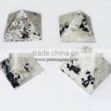Rainbow Moonstone Pyramids : Wholesale Gemstone Pyramids thumbnail-1