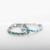 2016 Wholesale Latest Design 925 Silver Lovans Jewelry Stone Bracelet thumbnail-4