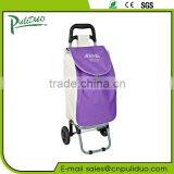 600D Polyester Two Wheel Foldable Shopping Cart With Handle thumbnail-1