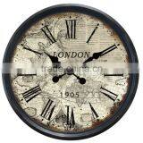 20'' Antique Home Decor Plastic Decorate Wall Clock thumbnail-1