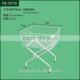 supermarket wire mesh display basket