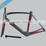 Best Selling 700C Carbon Road Bicycle Frame,high Quality China Carbon Bicycle Frame for Sale,EMS Free Shipping thumbnail-2