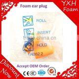 OEM Acceptable Supplier Disposable Ear Plugs Foam Earplugs