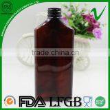 Custom Made 300ml PET Hair Oil Plastic Bottle With Pp Screw Cap