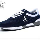 Two Color Flexible Nubuck Leather Sports Shoes thumbnail-1