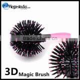 3D Spherical Comb Japan Lucky Bomb Curl Brush Full Round Hot Curling Styling Brush Tangle Escova De Cabelo thumbnail-6