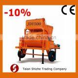 High Performance, New JDY500 Mini Portable Concrete Mixer for Sale,cement Mixing Machine thumbnail-1