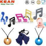 2016 Shenzhen Food Grade Silicone Pendant Teething Wholesale thumbnail-3