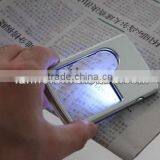 2013 New Credit Card 3x 6x Magnifying LED Light Jewelry Loupe Magnifier