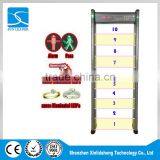 Digital Walk Through Metal Detector 6 Detection Zone Security Metal Detector Door XLD-B (LED) thumbnail-2