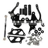 Aluminum CNC Front Set Foot Pegs For Kawasaki Ninja 250R 08-13 300R 2013 thumbnail-1