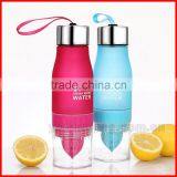 Lemon Cup Water Bottle 650ml Multi Color H2O Drink More Water Drinking Bottle thumbnail-2
