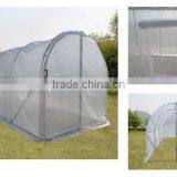 4.5m (L) X2m (W) X 2m (H) Polytunnel Greenhouse Pollytunnel Poly Polly Tunnel Fully Galvanised Anti Rust Steel Frame thumbnail-1