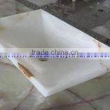 Top Quality WHITE ONYX SINKS BASINS COLLECTION thumbnail-6