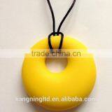 Silicone Baby Teething Necklace&Silicone Autism Chewing Sensory Pendant&Silicone Baby Chewing Necklaces thumbnail-2