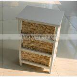 2015 New Arrival Top Grade Handmade Unfinished Wooden Cabinet With 3 Drawers thumbnail-3