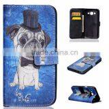 PU Leather Phone Case Flip Leather Holster Wallet Phone Shell for Samsung J5 thumbnail-6