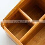 High Quality Bamboo Mobile Phone Storage Stent, Ornaments Stationery Finishing Box thumbnail-5