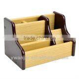 Fashion High Quality Multipurpose Wooden Pen Holder thumbnail-1